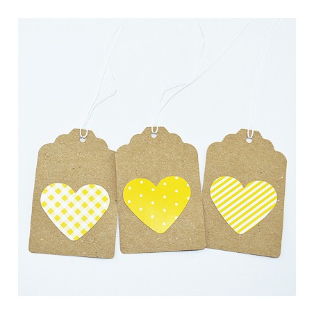 10 Gift Tags - Heart
