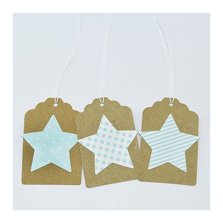 10 Gift Tags - Star