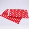 10 Paper Bags - Hearts Red