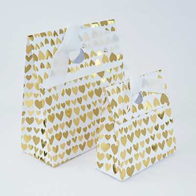 Candy Bag - Herzen Gold