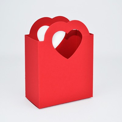 Bag with Heart-Shaped Handles