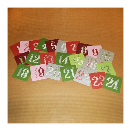 24 Tags for Advent Calendars