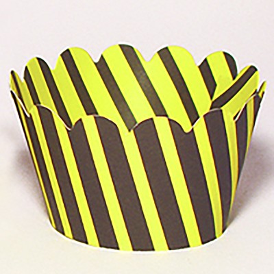 12 Cupcake Wrapper Stripes