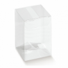 1 Pièce - Cube Transparent 10 x 10 x 16 cm