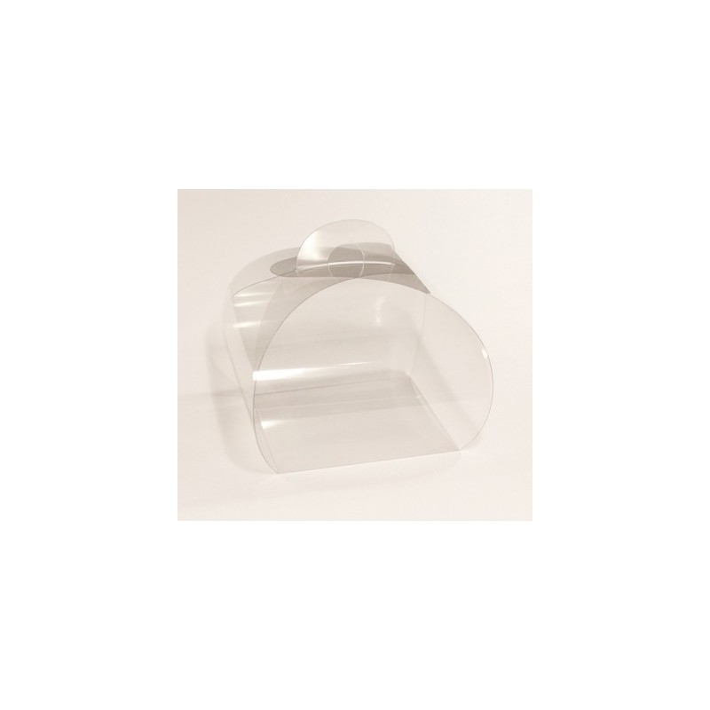10 Pieces - Tortina Clear 7.5 cm