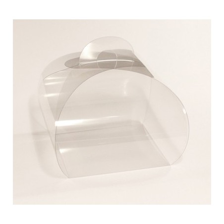 10 Stück - Tortina Transparent 7.5 cm