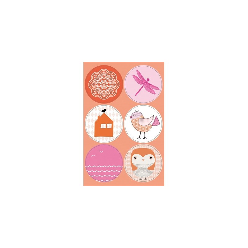 Stickers with Symbols - Korall