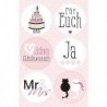 Stickers with Claims - Wedding