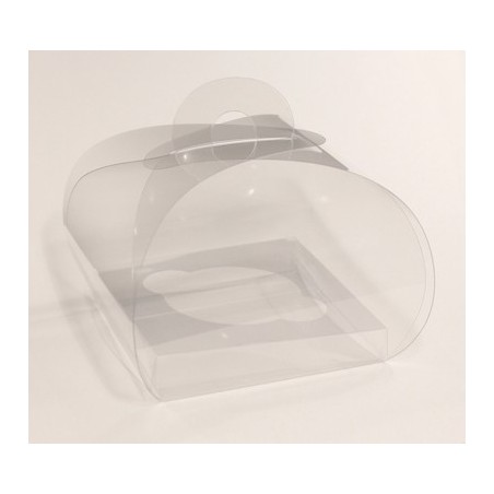 10 Stück - Tortina Transparent 9 cm