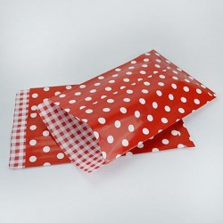 10 Paper Bags - Dots